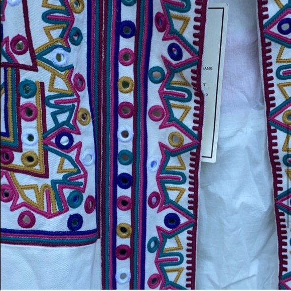 Figue Embroidered Overcoat - Picture 6 of 9